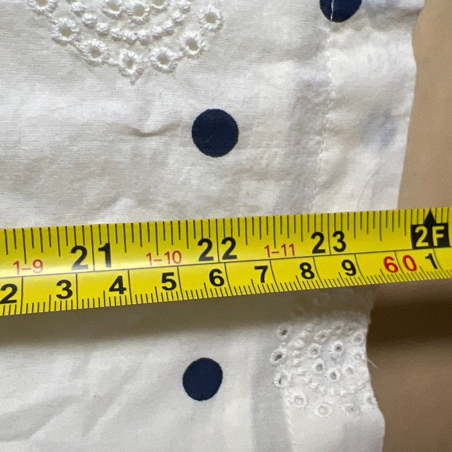 Crewcuts Size Youth 6 100% Cotton Polka Dot Dress