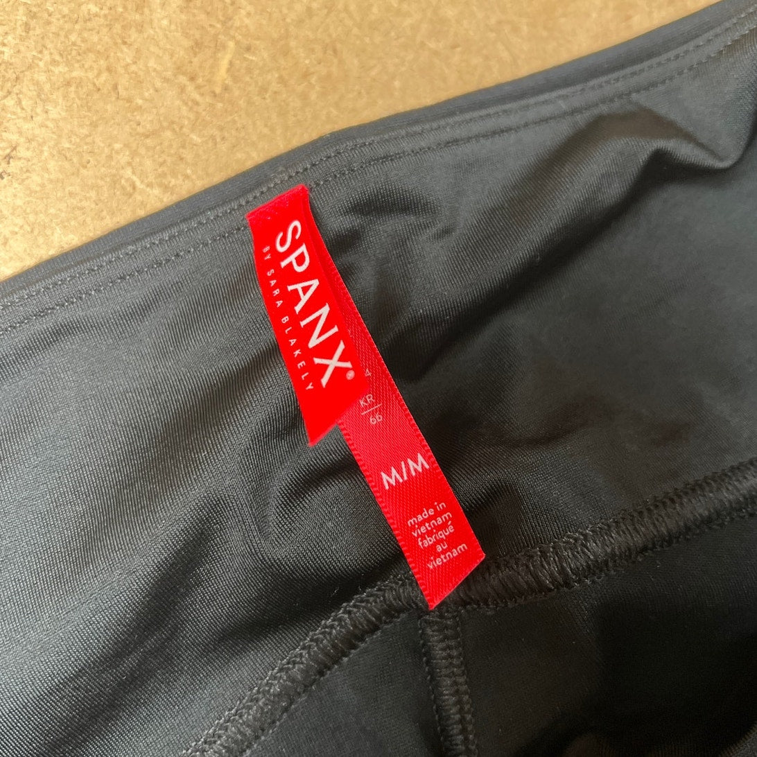 Spanx Black Women Active wear Leggings Size M