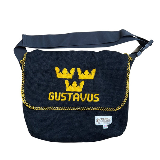 Bemidji Woolen Mills "Gustavus" Knitted Messenger Bag