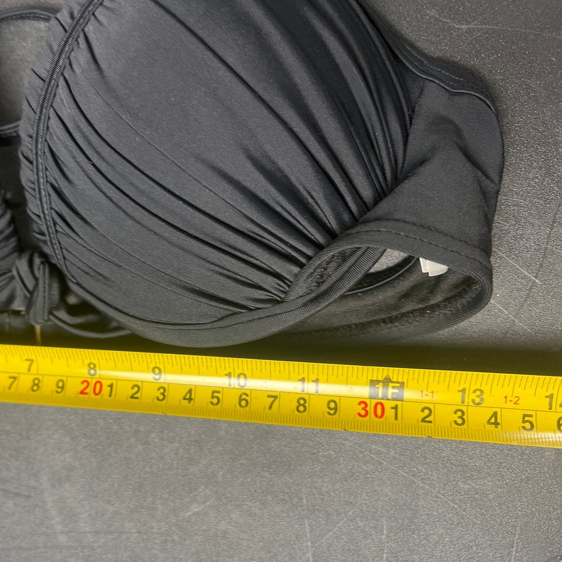 Inmocean Black Push-Up Bikini Swim Top Size L