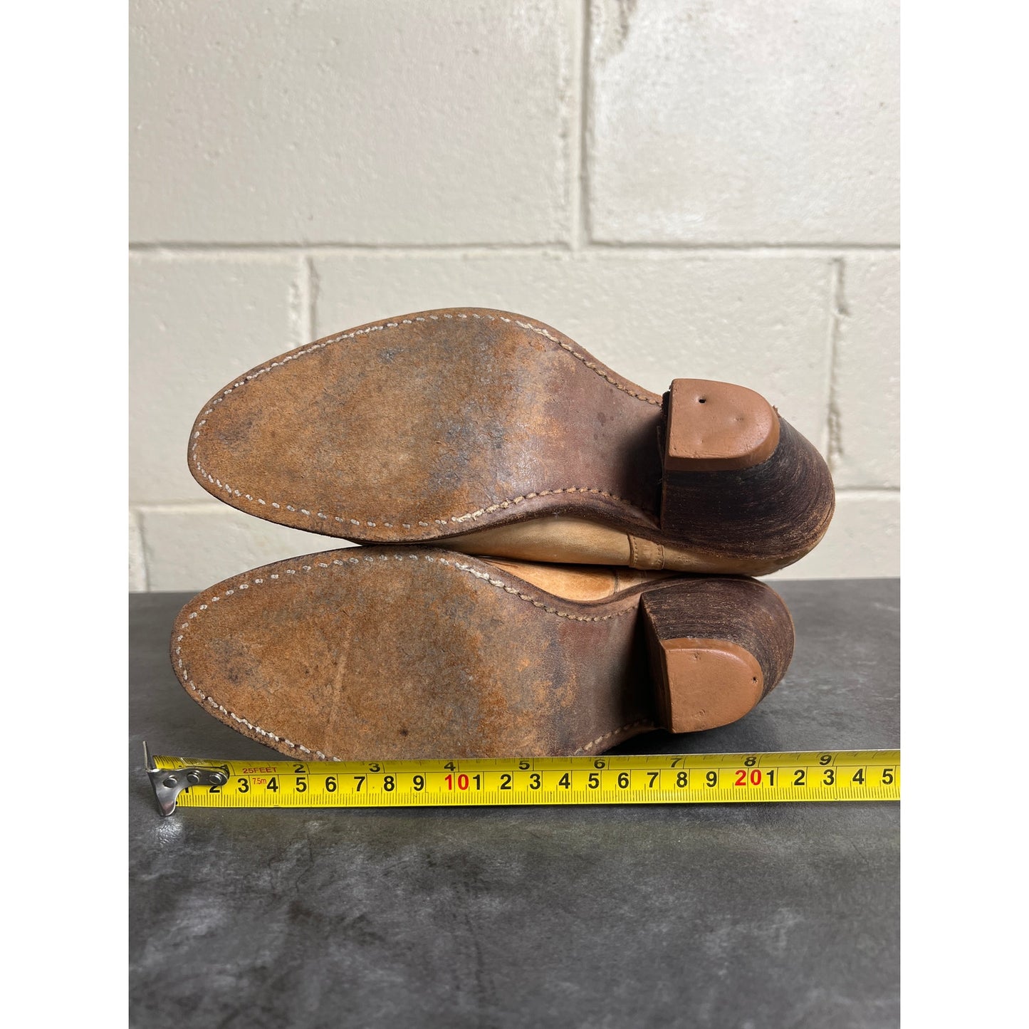 Town & Country 7.5 Beige Women Boots Made In Brazil