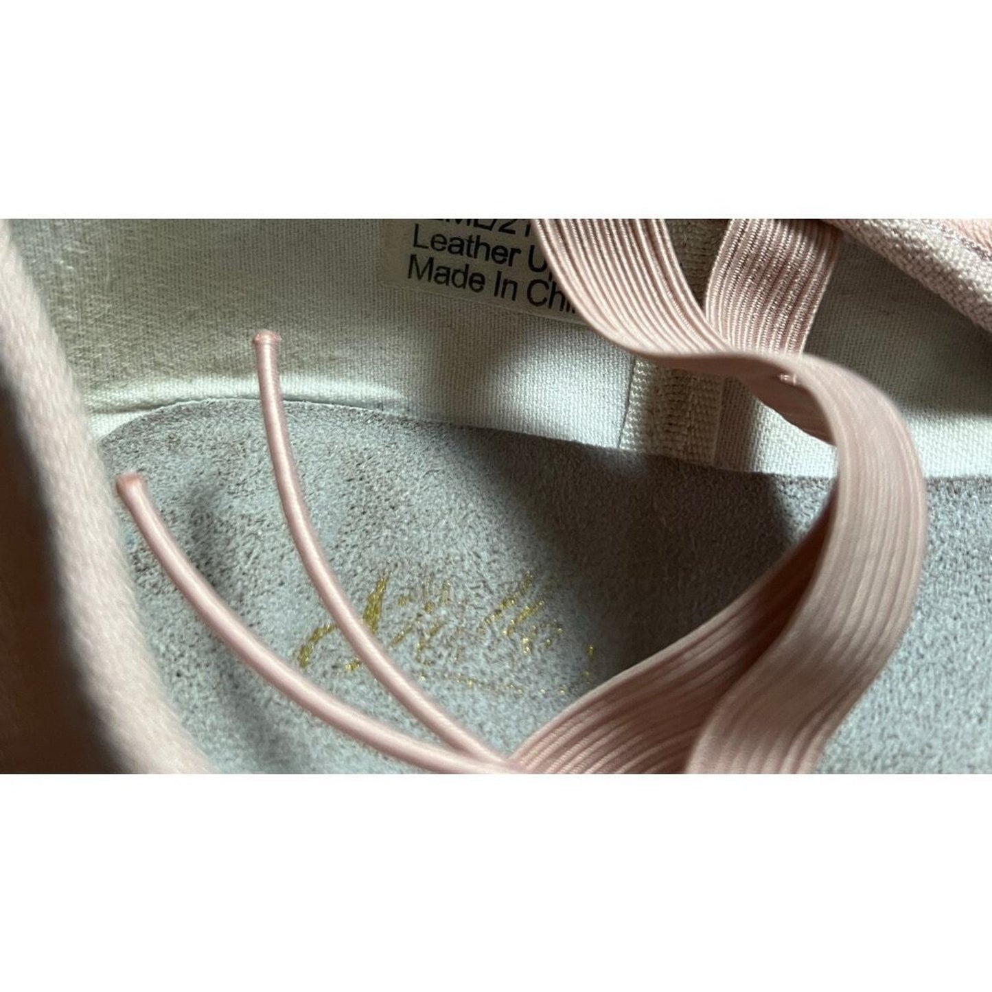 Ballet Pink Flat Leather 2ML/215MM (SIZE 8.5) Dance Shoe