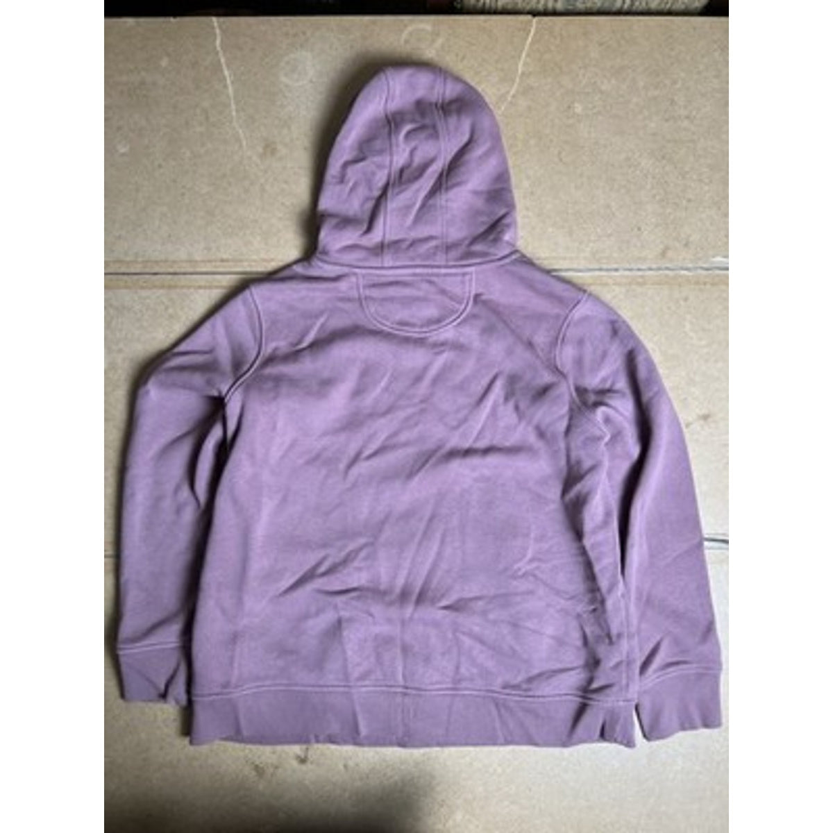 Carhartt Sweater Mens 2XL Purple Pullover Hooded Lined Pockets Relaxed Fit