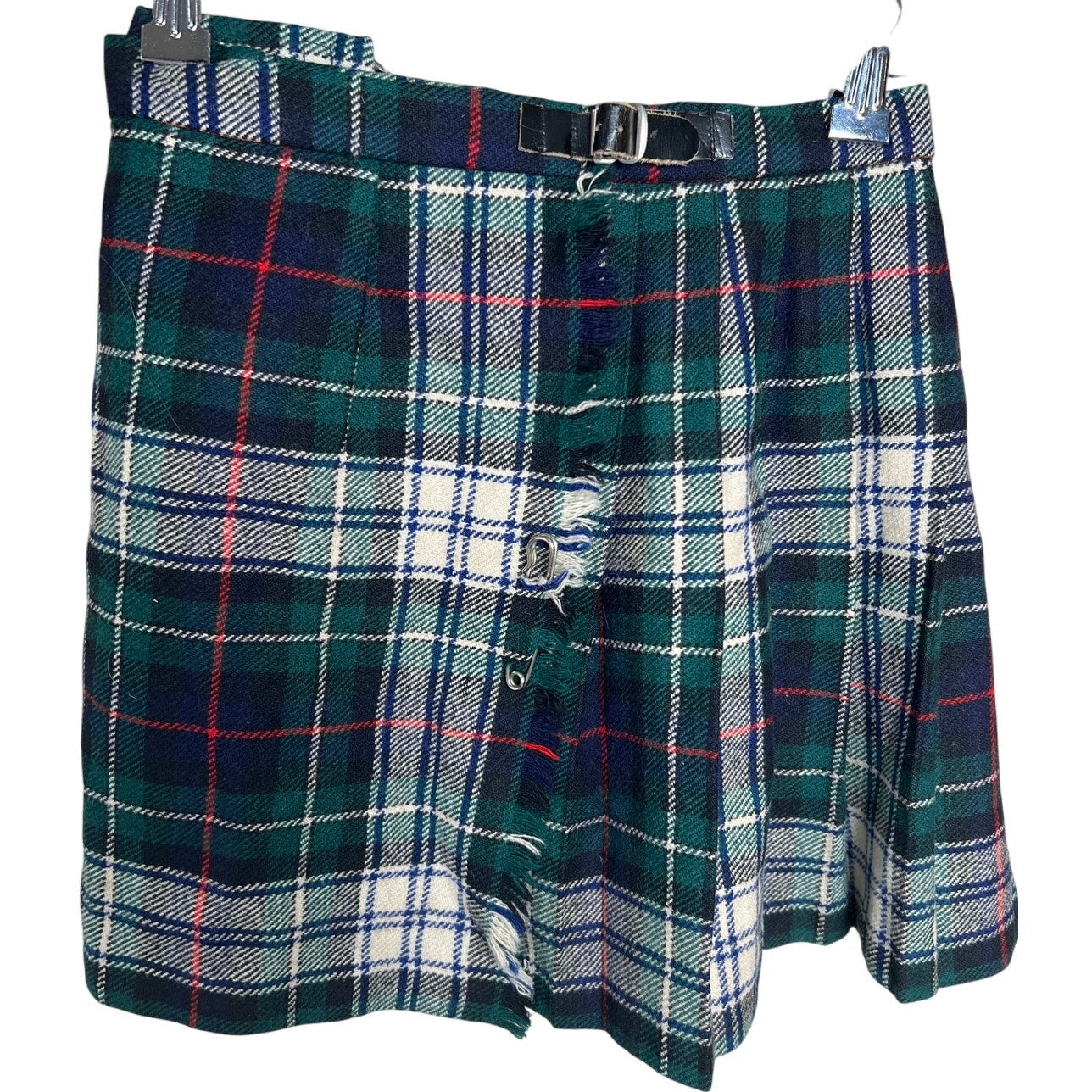 Vintage CobraKilt Pure Wool Made In Ireland Plaid *Dimensions In Pictures*