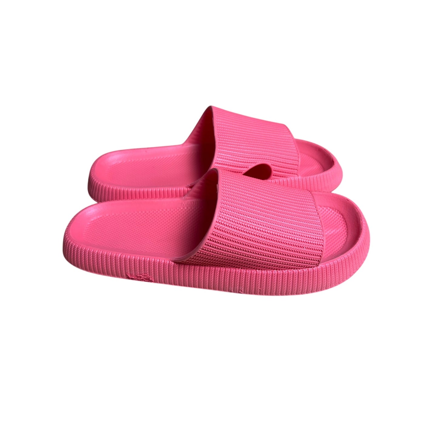 Women's Pink Puff Slide Sandal Size 11.5