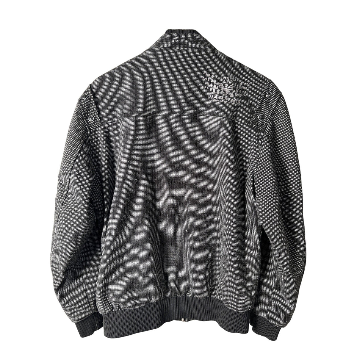 Jiaoxing Raw Ide099 2XL Zip up Gray Men's Jacket