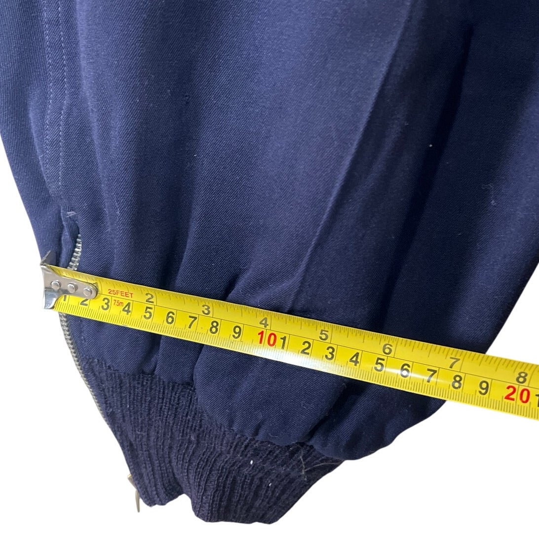 Harriswear Vintage Sports Garment Blue Men Winter Pants *Dimensions In Picture*