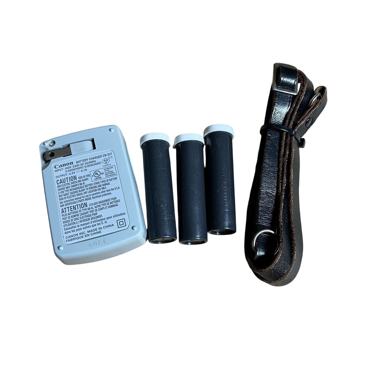 Canon CB-2LY Battery Charger Tool Kit Gray For Canon Cameras China With Strap