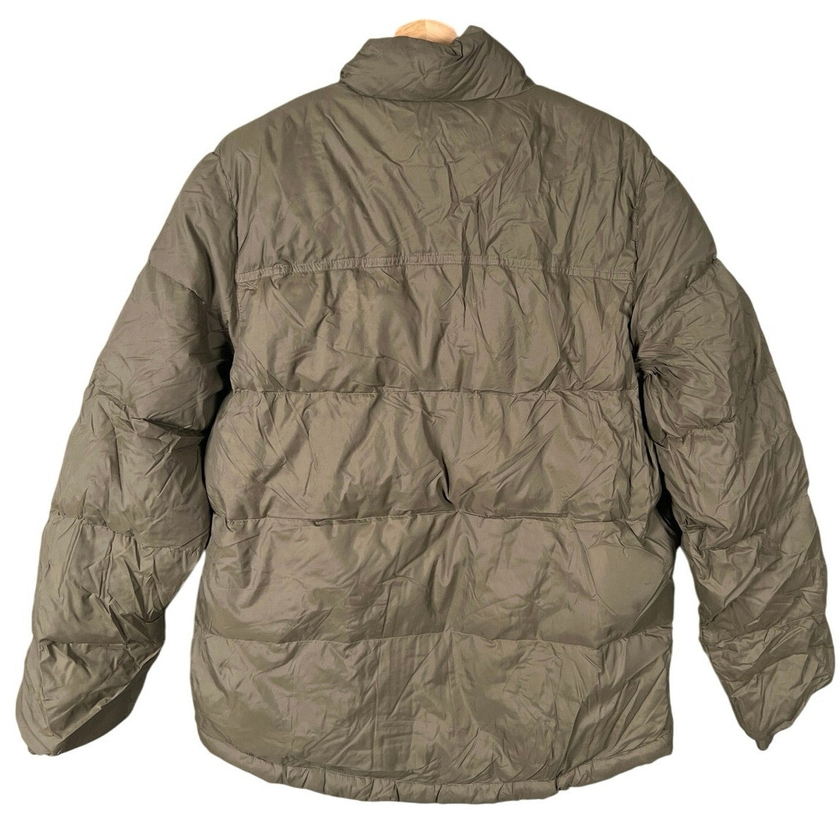 L.L Bean Brown Puffer Jacket 100% Nylon Size Medium Outwear