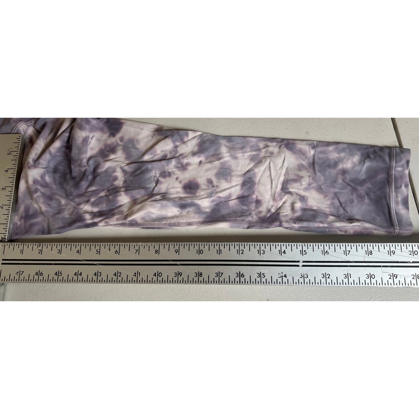 Lululemon Align High Rise Leggings Waist Purple Marble *Dimensions in Pictures*