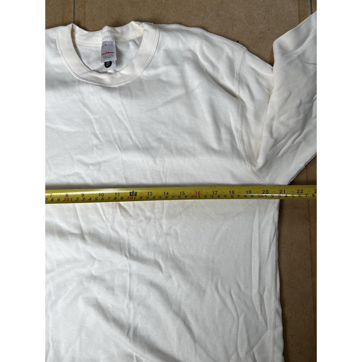 Hanna Andersson XL Long Sleeve Shirt Natural 100% Organic Cotton India