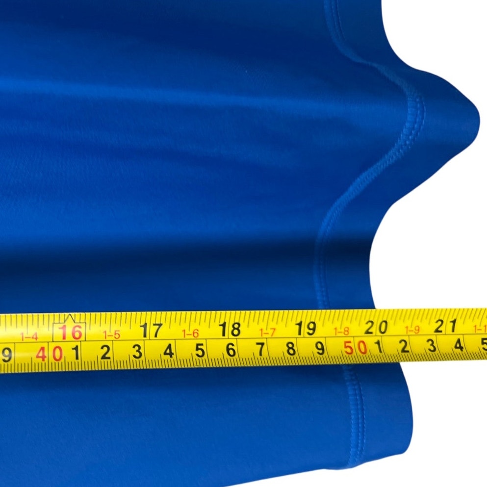 Hanna Andersson Short Sleeve Rash Guard Size 8 Plunge Blue Summer UV Protection