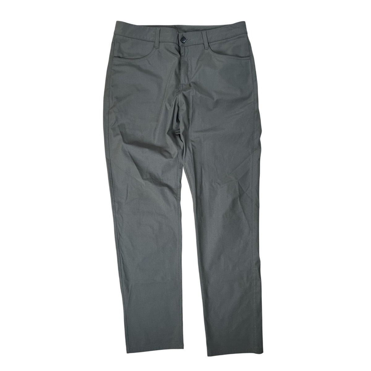 Vuori Pants Mens 32x32 Green Chino Slim Tapered Microfiber Polyester Casual