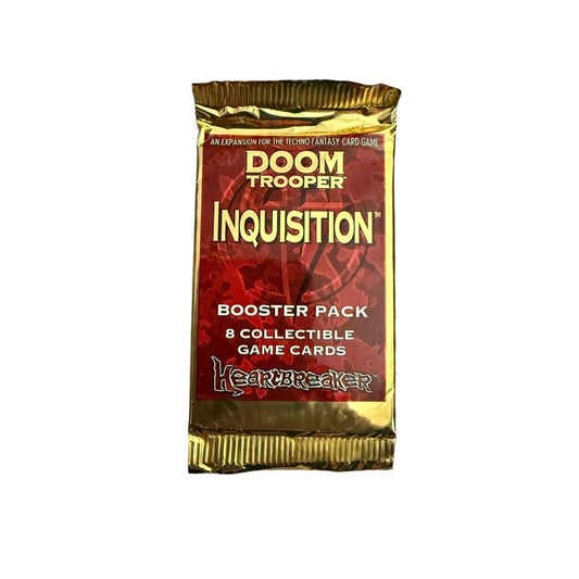 Doom Trooper Inquisition Booster Pack NEW Sealed 1995