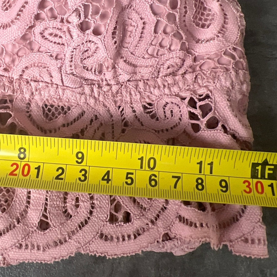 Victorias Secret PINK Lace Bralette Pastel Pink Padded *Dimensions In Picture*