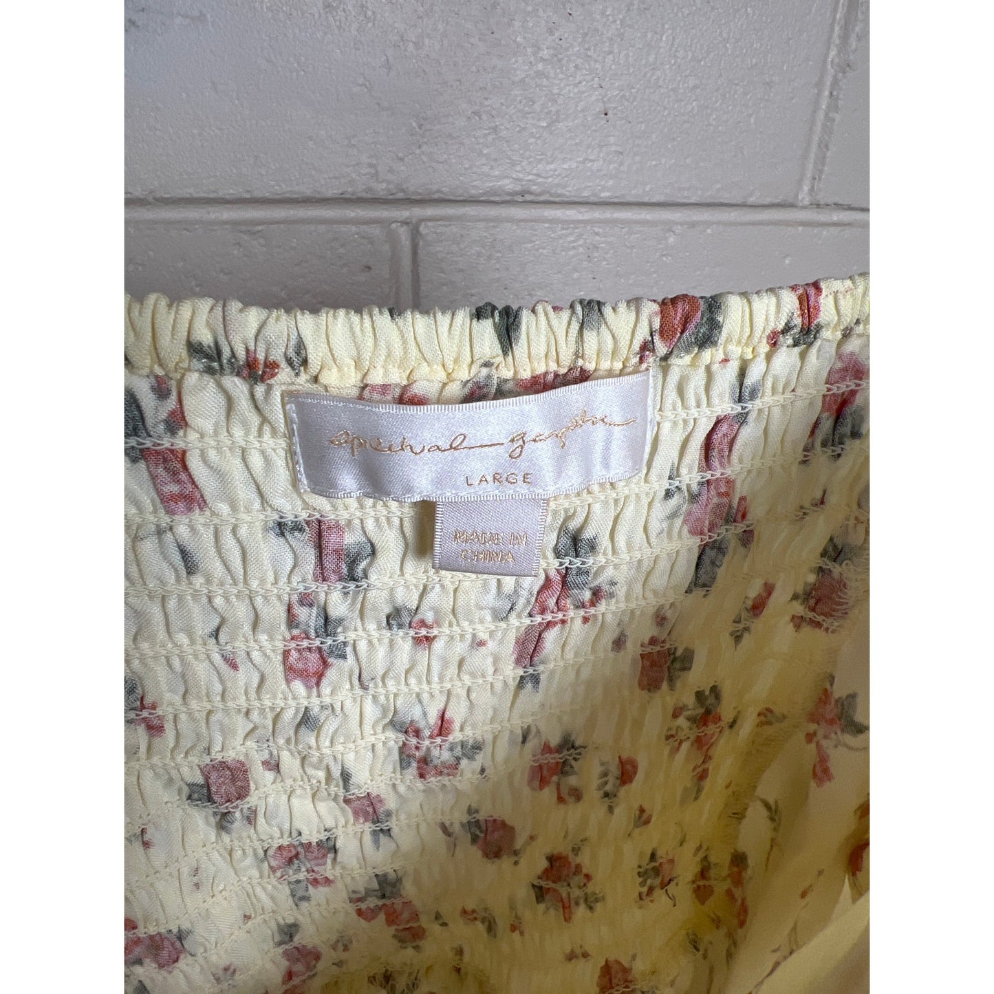 Spiritual Gangster All Day Challis Cami Floral NWT Dress Large