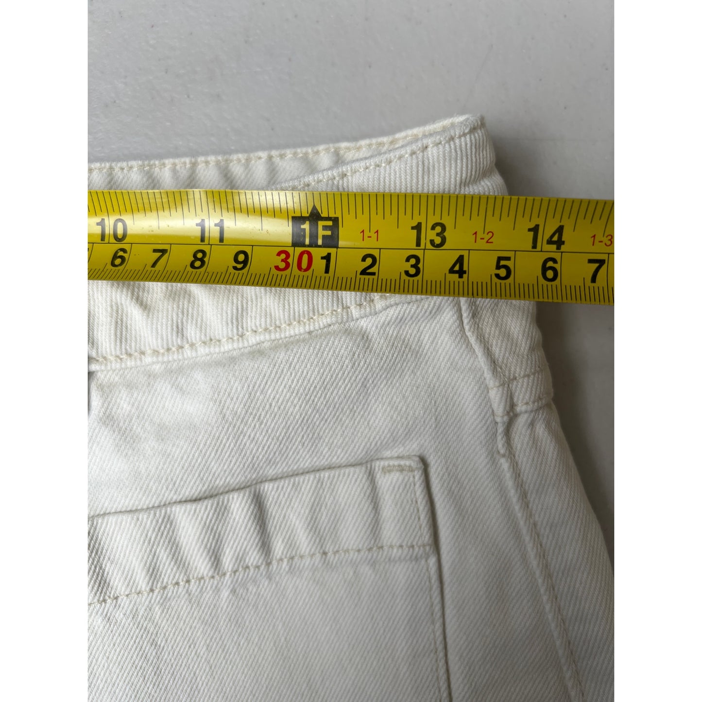 Rolla's High Rise Wide Leg Size 28 White Women Pants