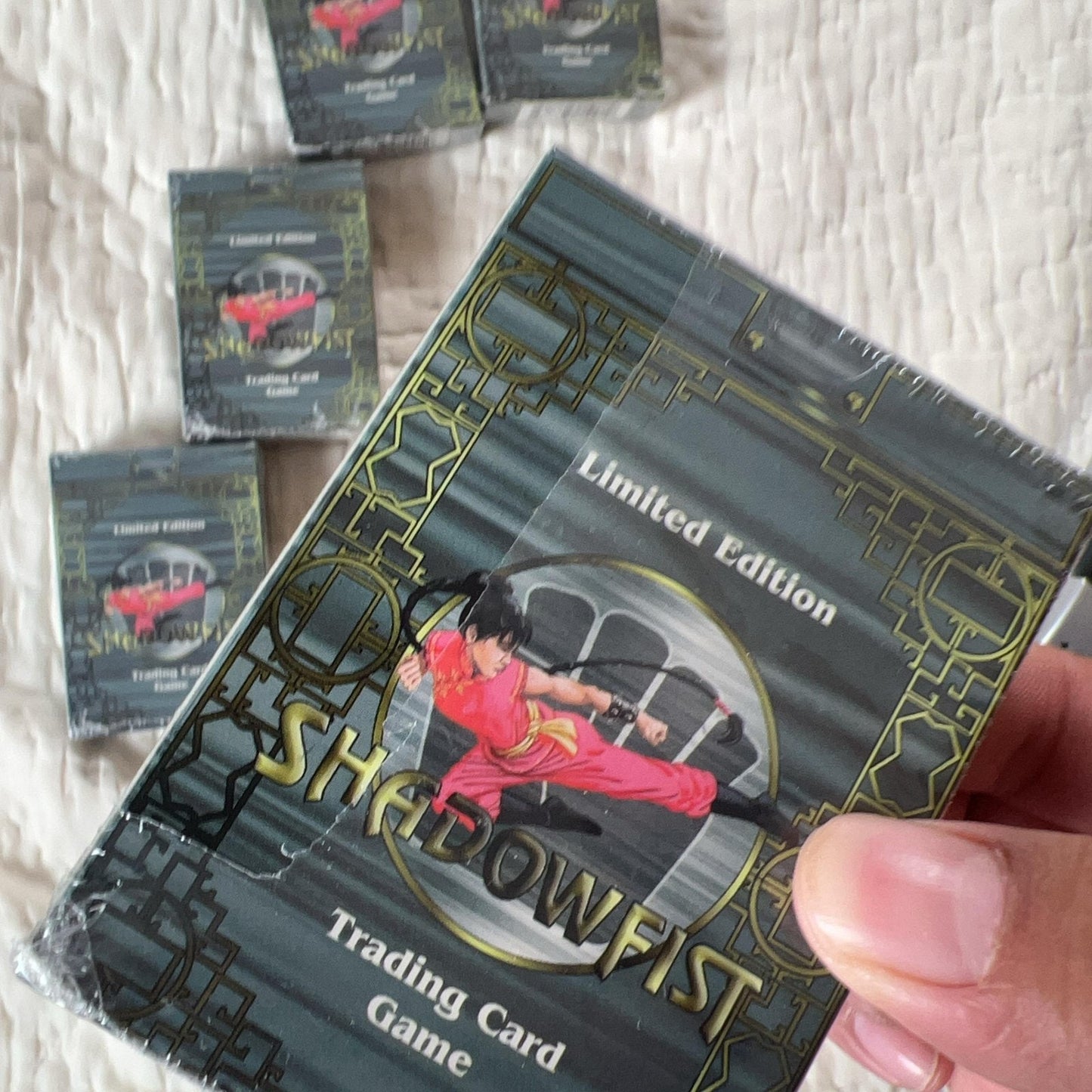Daedalus Shadowfist Card Deck Standard Green Limited Edition Sealed Lot Of 9