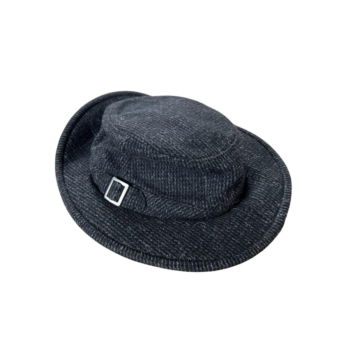Tilley Endurables Hat Bucket Mens 7 1/8 Gray Tweed Lined Insulated Winter