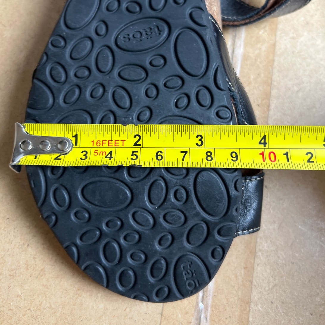 Taos Women’s Locke Sandal Black Size 8.5