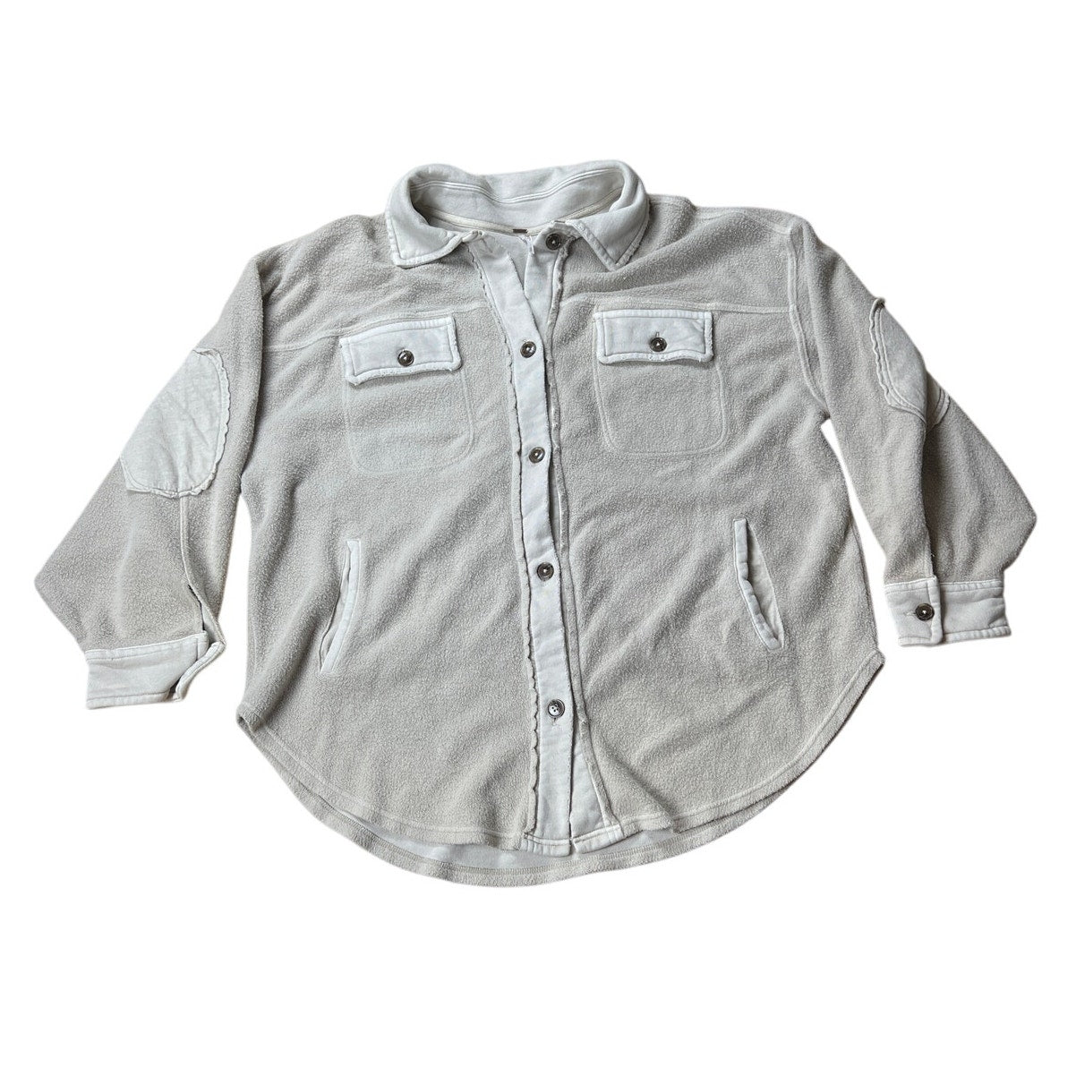 Free People Ruby Shacket Fleece Jacket Women's M