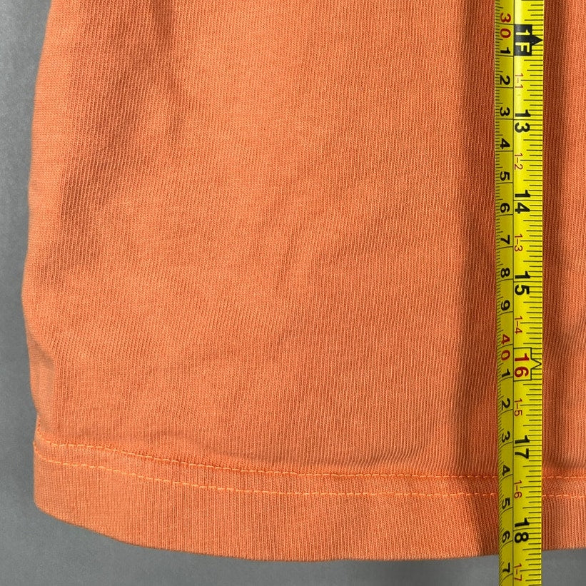 Nike Center Swoosh Orange Tank Top Size Medium Sleeveless Active