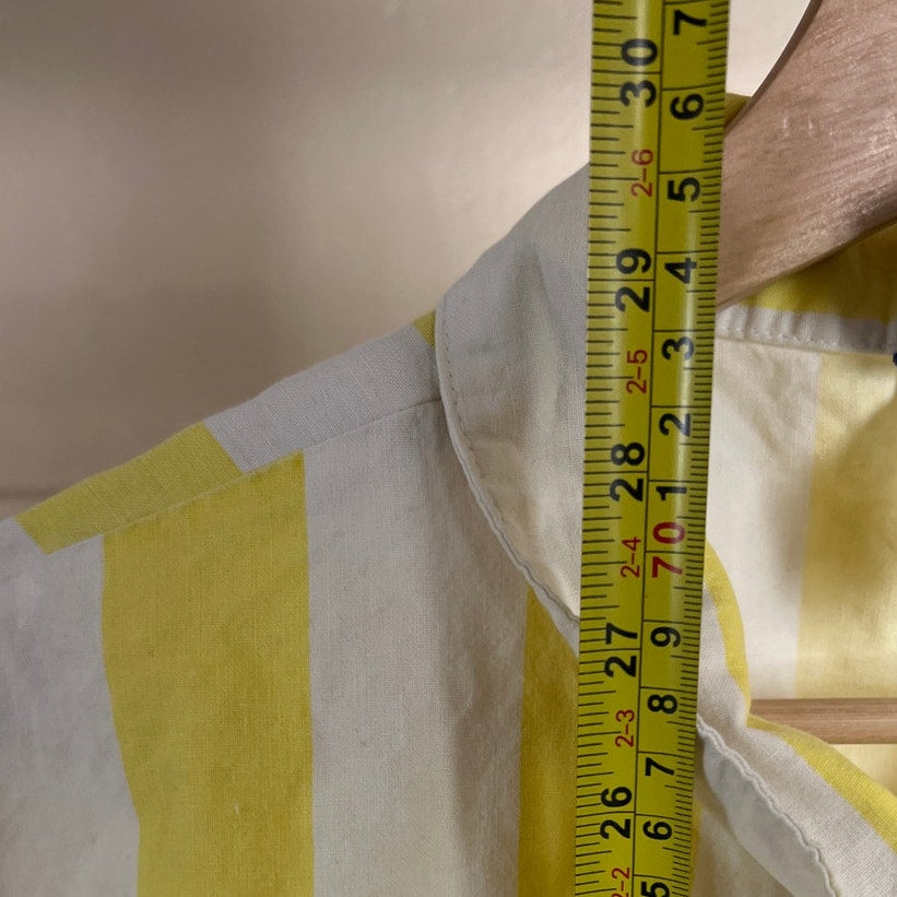 1987 Ocean Pacific Large Vertical Stripe Surf Lounge Shirt