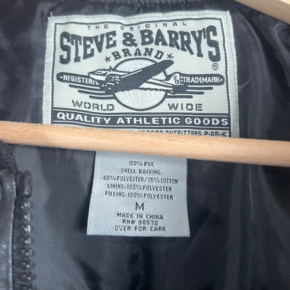 Steve & Barry's Size Medium PVC Jacket Outlaw Cycles