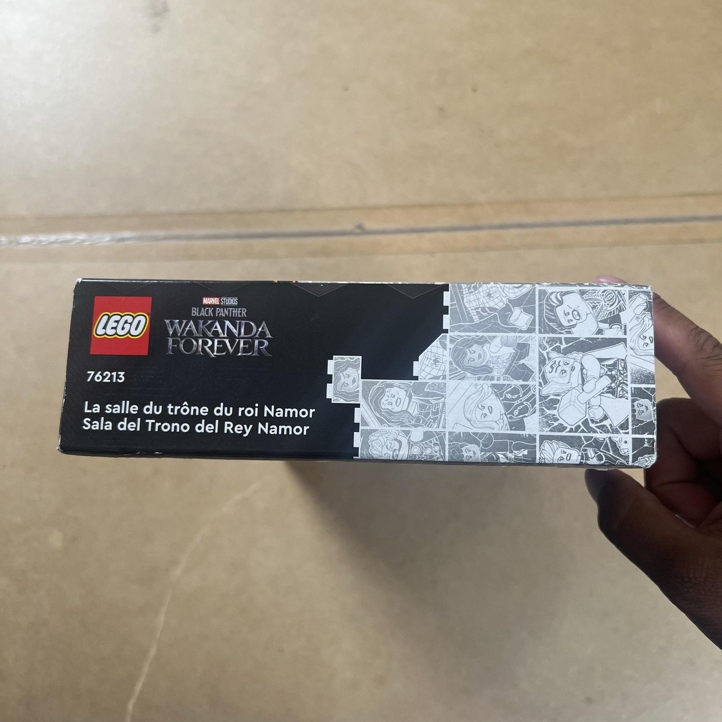 LEGO King Namor's Throne Room 76213 Marvel Wakanda Forever 355pcs New Sealed