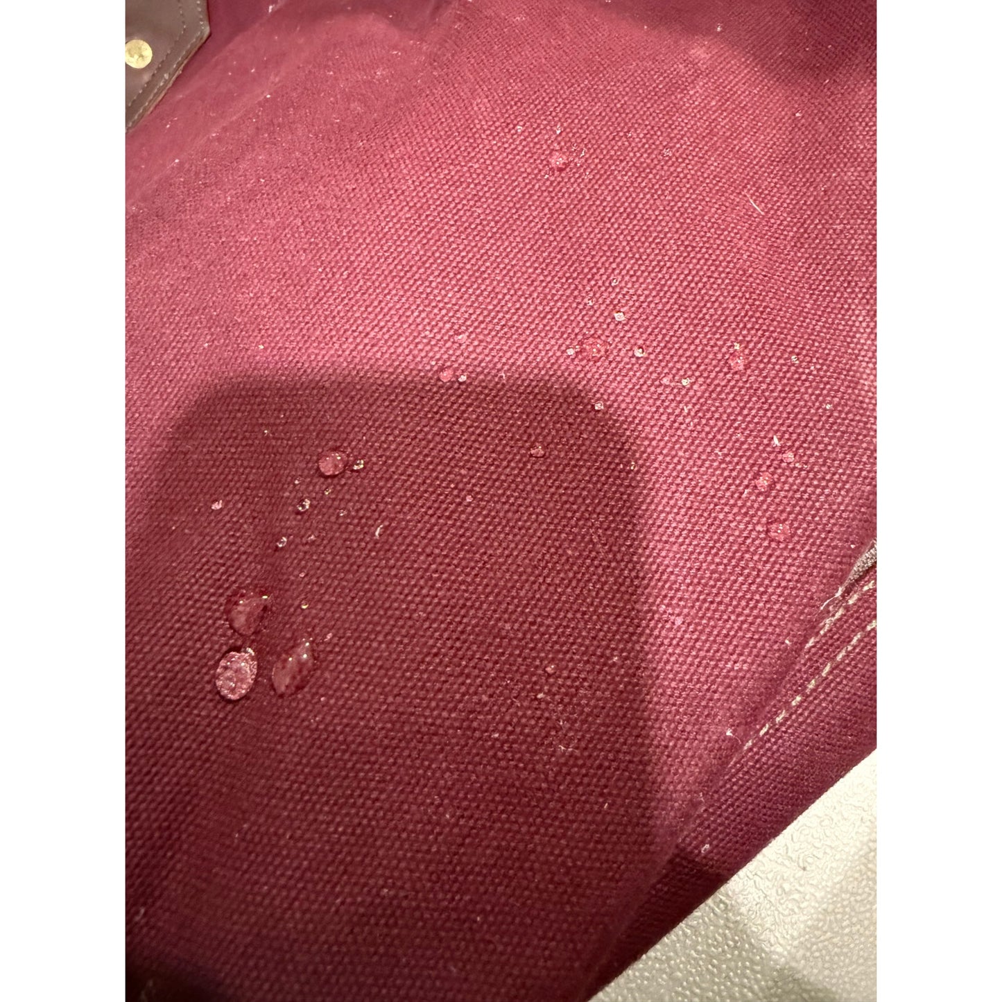 Duluth Pack Sportsman's Garment Bag In Waxed Canvas Burgundy EUC