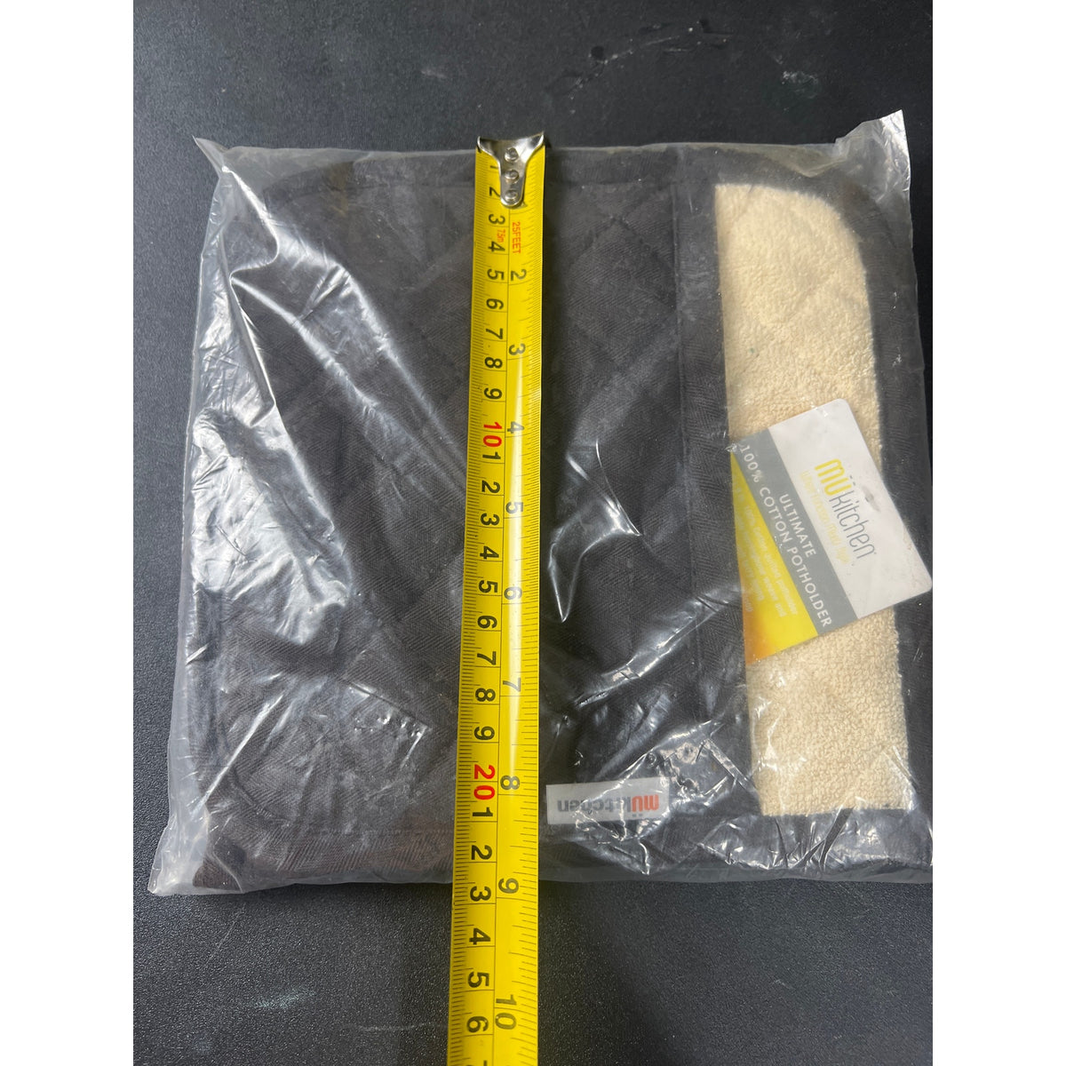 MuKitchen 100% Cotton Potholder NWT Sealed