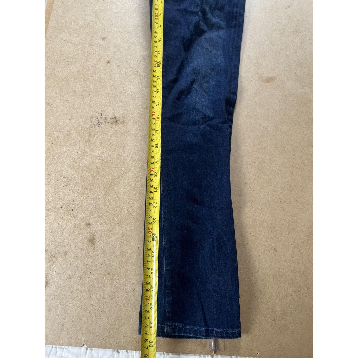C Of H Mens 28 Blue Chino Slim Straight Denim Cotton Stretch 5-Pockets