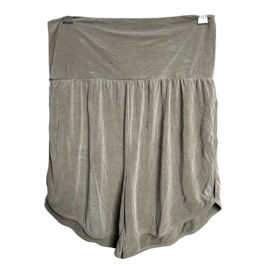 Free people Movement Women Shorts Size Medium Olive Green