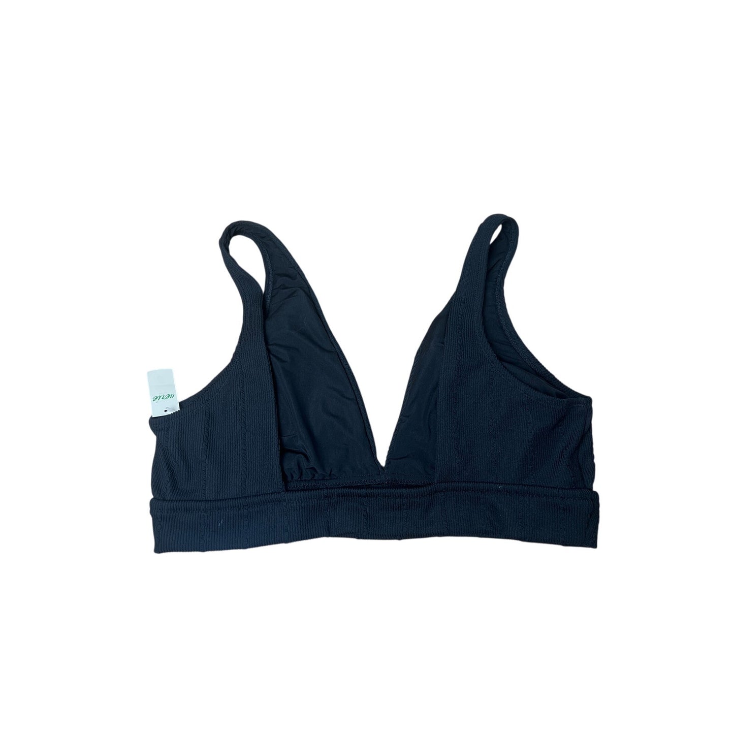 NWT Aerie Waffle Tie Longline Triangle Bikini Bathing Suit Top Size XL