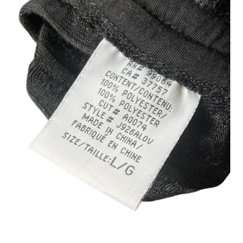 Billabong Sweater Womens L Black Hooded Sheer Striped Henley Lightweight