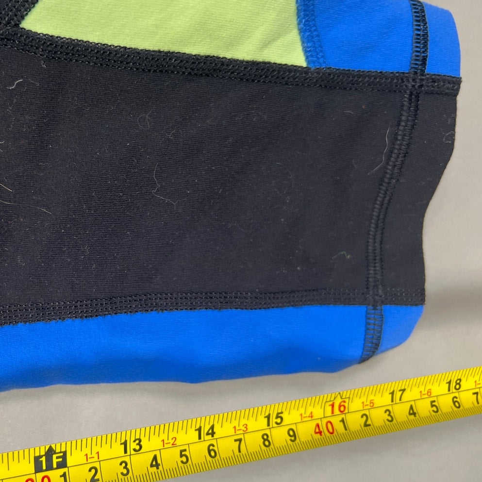 Lululemon Running Legging Women's 6 Blue Cropped Color Block Embody