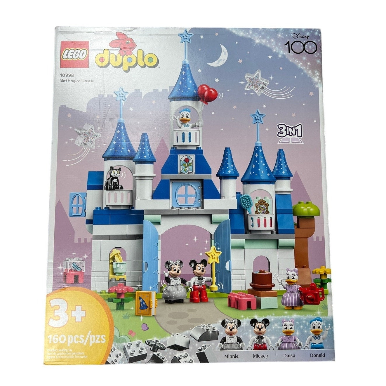 NIB Lego Duplo Disney™ 3in1 Magical Castle 2023 New Release 160 Pcs Ages 3+