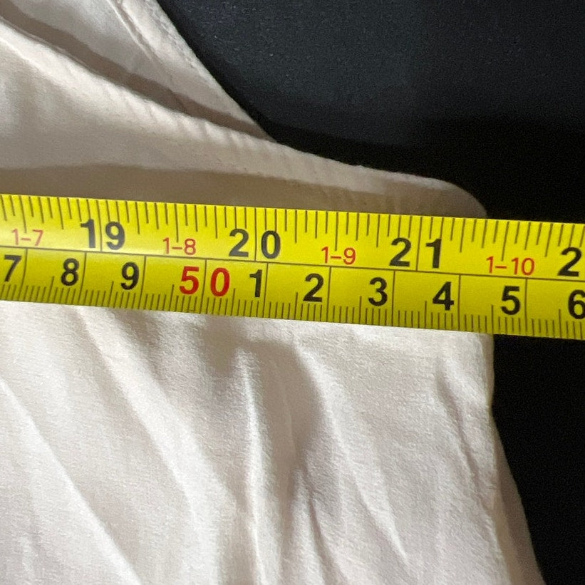 Free People Tunic Tank Top Size Large White Layers In Love Tiered Blouse Shirt