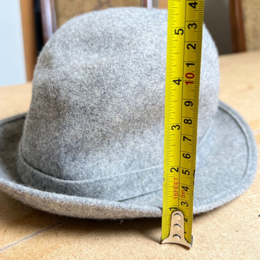 Vintage Pendleton Gray Fedora Wool Hat