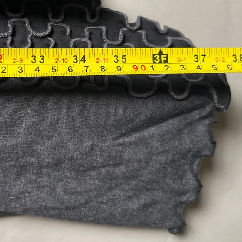 Laura Hlavac Gray Ruffle Vest Women's Size L