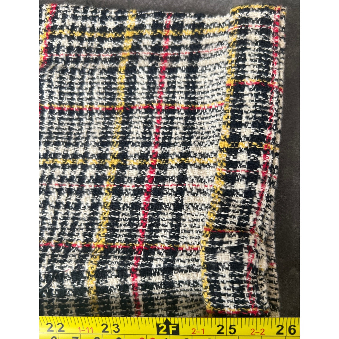 Free People Size 4 Good Vibes Plaid Straight-Leg Pants Ankle Pants