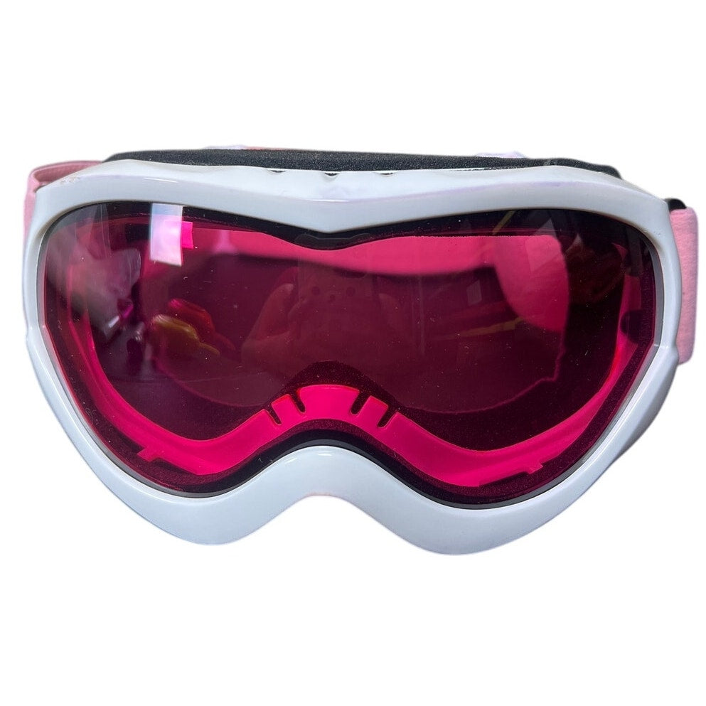 Outdoor Master Ski Goggles Pink Adjustable Strap OTG Anti Fog