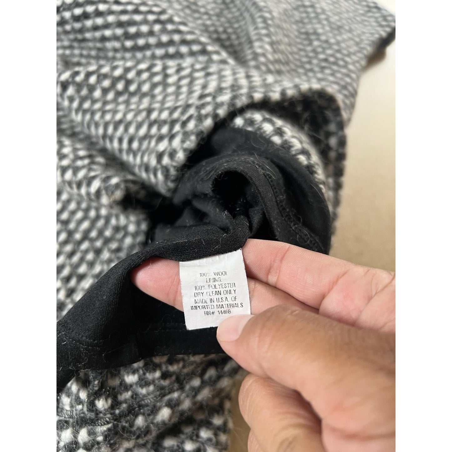 Cocoon By Elizabeth Geisler Vest Womens XL Gray Chunky-Knit Lined Mock Neck