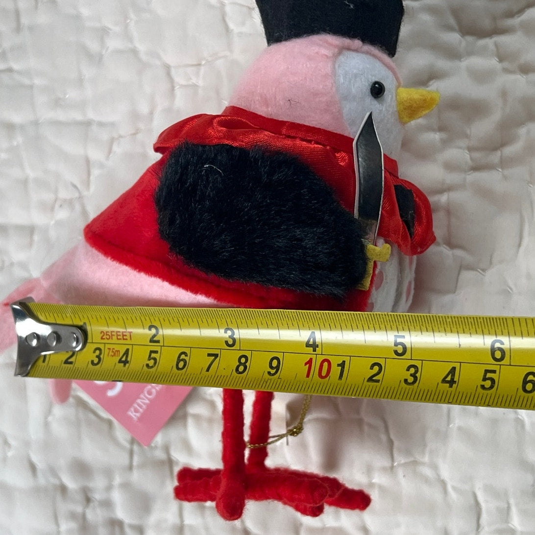 NWT 2024 Target Featherly Friends Spritz Bird Kingsley Valentine's King of Hearts