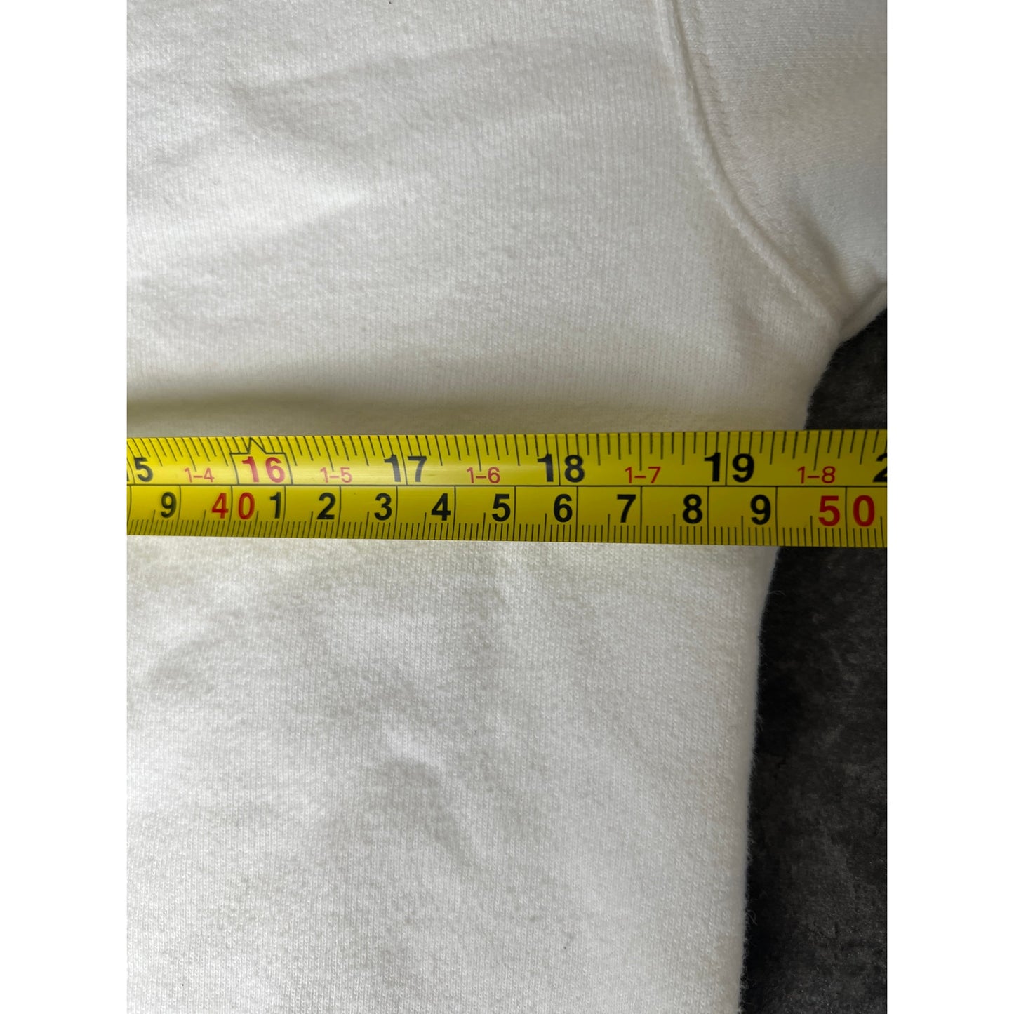 Aritzia TNA Sweatfleece Cozy XS Honey White Crewneck Pullover