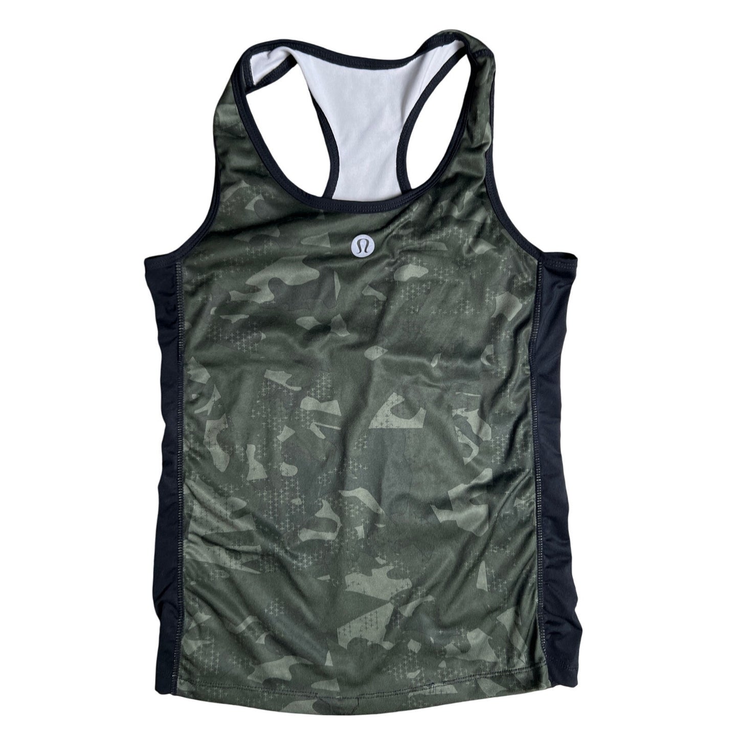 Lululemon Camo Activewear Tank Top Women Size 2