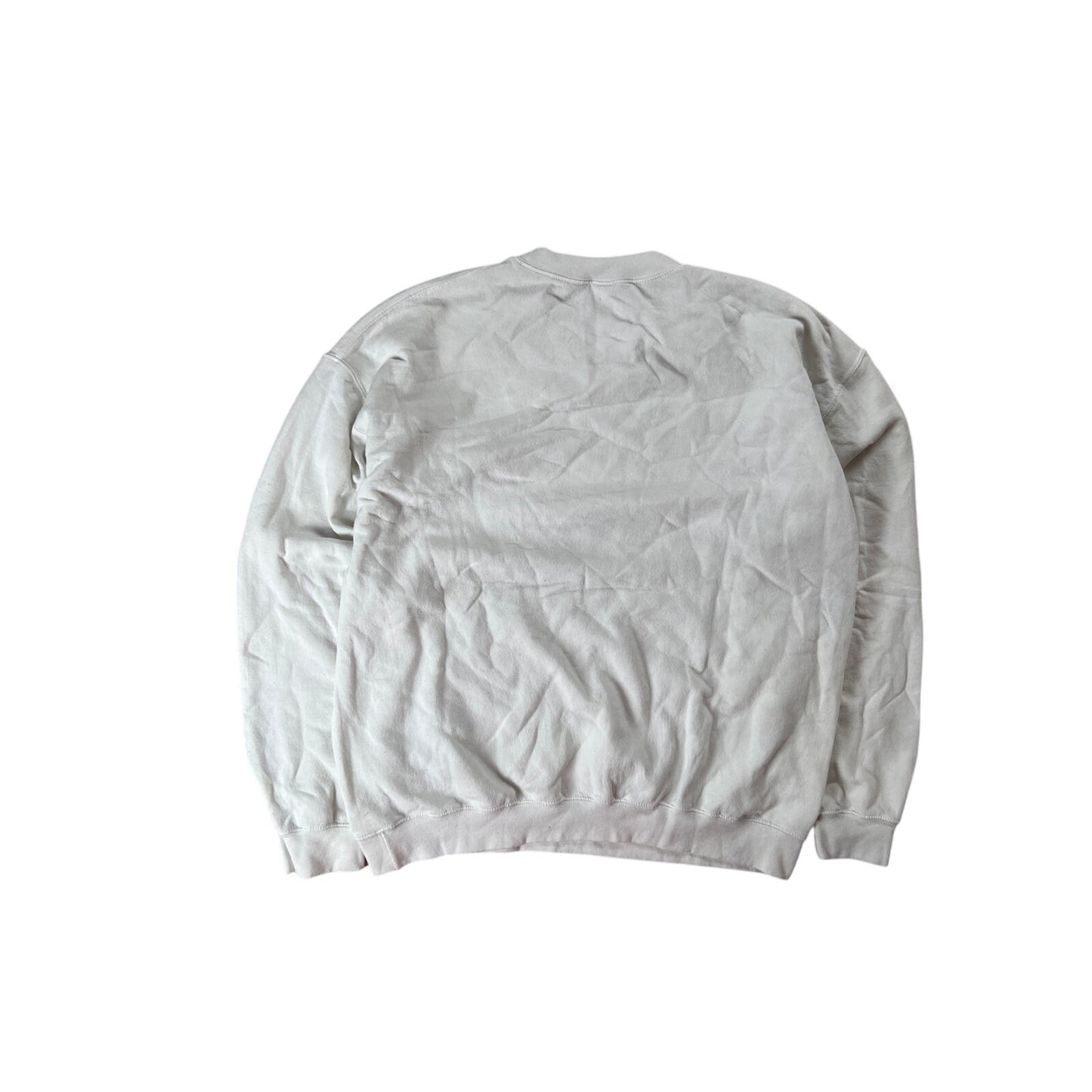 HOME MALONe White Sweatshirt Size Large