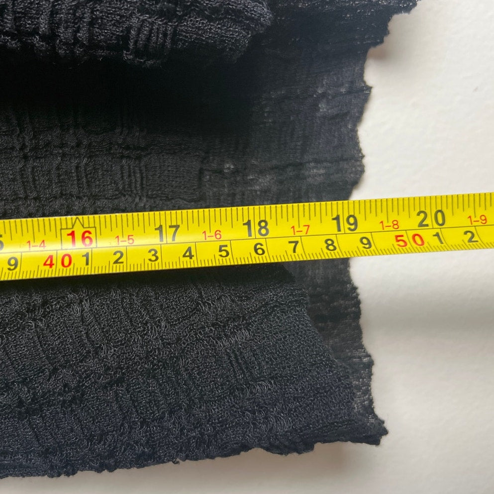 Eileen Fisher Black Sheer Hemp Women's Size Small