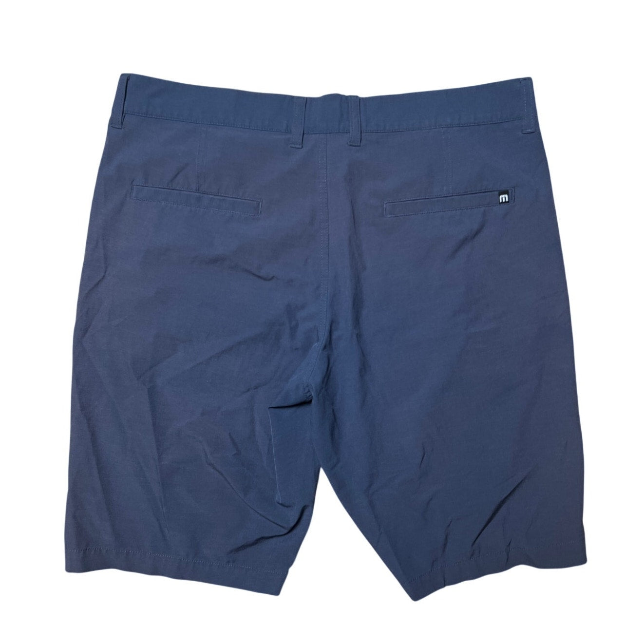Travis Matthew Navy Blue Shorts Men Golf Stretch Performance Casual Size 34