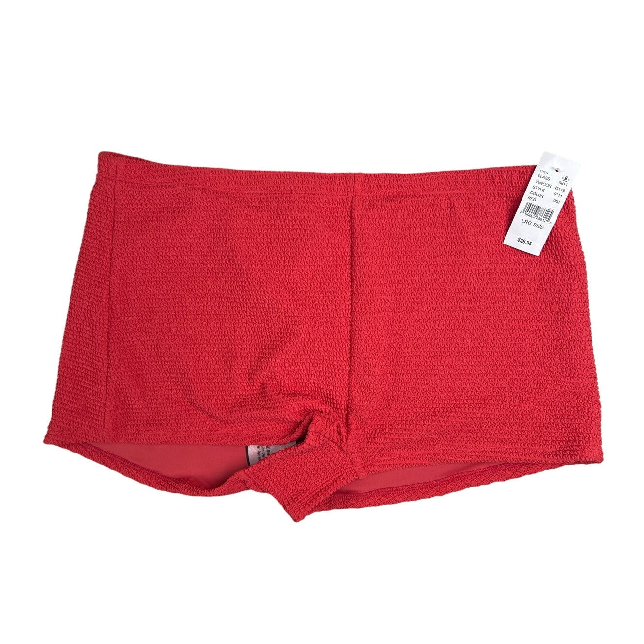 Pacsun Swim Eco Large NWT Red Swimming Bottom